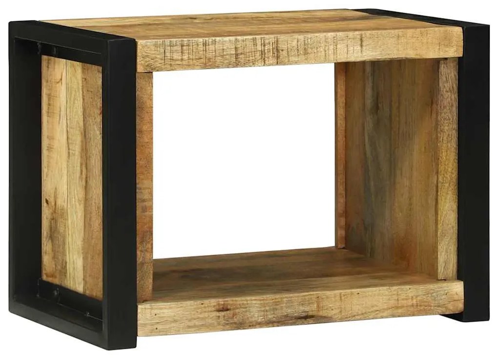 Cubo de Parede 55x35x40 cm em Madeira Sólida de Mangueira