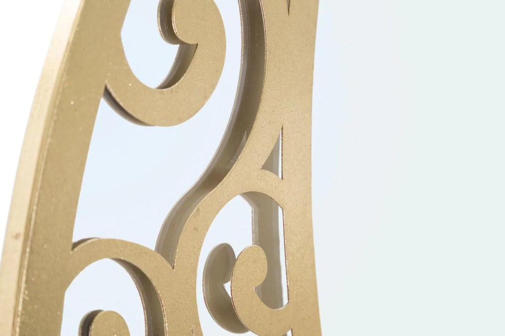 ESPELHO DE PAREDE LUNA ASTRATTA Ø 72X1 CM DOURADO