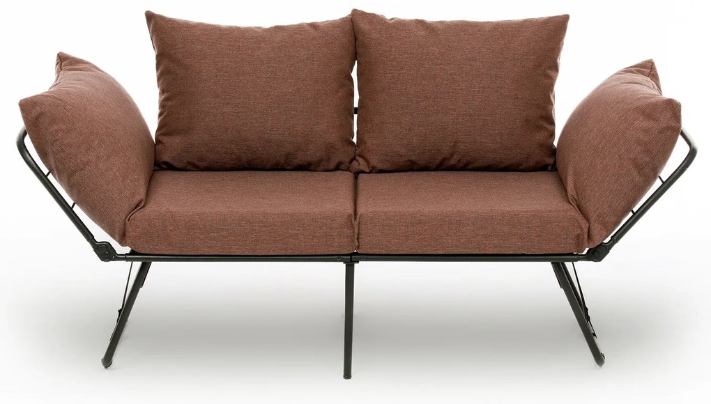 ****

Sofá-Cama de 2 Lugares Viper – Castanho Claro – 150 cm x 78 cm x