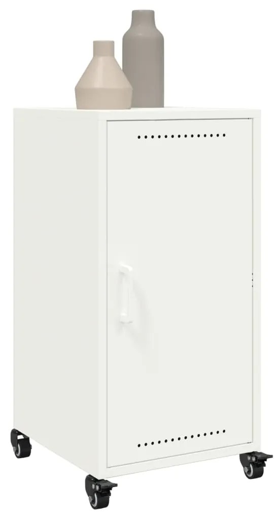 Aparador 36x39x72 cm aço branco