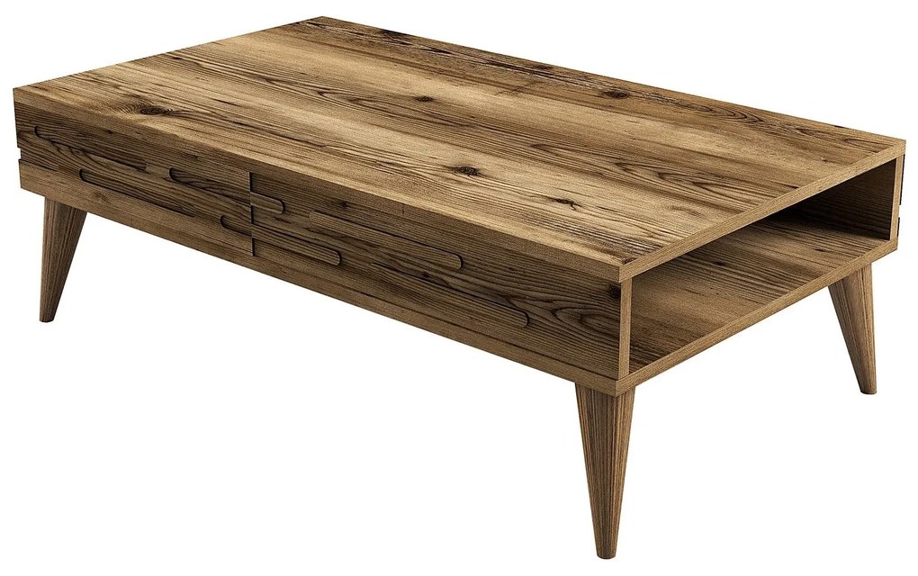 Mesa de Centro Valensiya – Nogueira – 105x60x34,6 cm