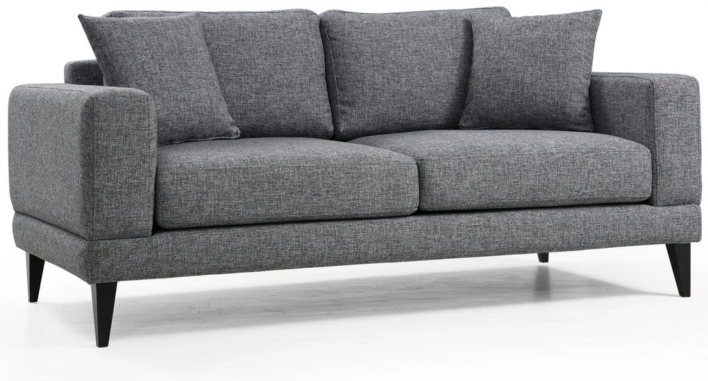Sofá de 2 Lugares Nordic – Cinzento Escuro – 180 x 90 x 85 cm