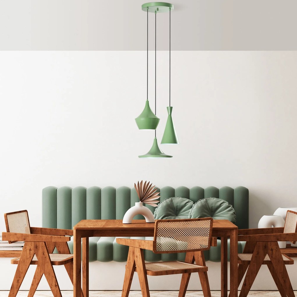 Candeeiro de Teto Tom – Mint – Diâmetro 45 cm