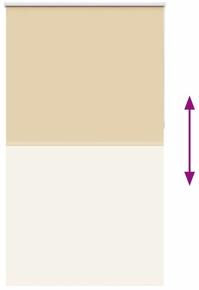 Persiana de enrolar 120x210 cm largura tecido 116,6cm poliéster