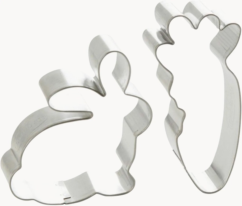 Formas para bolachas Rabbit & Carrot, conjunto de 2