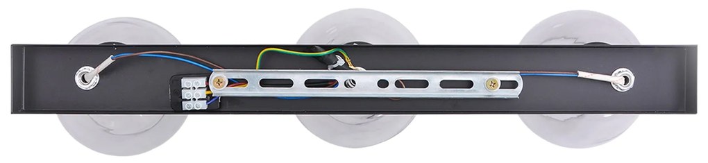 Luzes de Teto com Abajur de Vidro Ajustável em Anthracite, E27