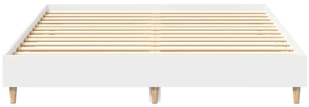 Estrutura de cama sem colchão 140x200 cm branco