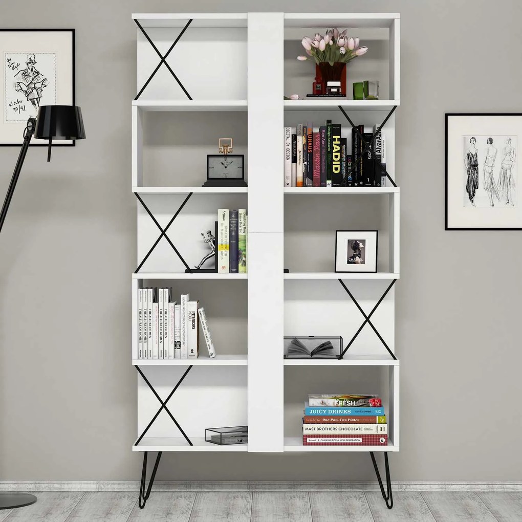 Estante Extra – Branco – 90 cm x 167,3 cm x 22 cm