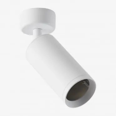 Aplique De Teto Orientável Em Alumínio Walid Branco - Sklum