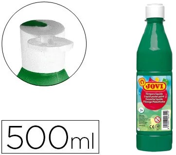 Guache Liquido Jovi 500 Ml Verde-Escuro
