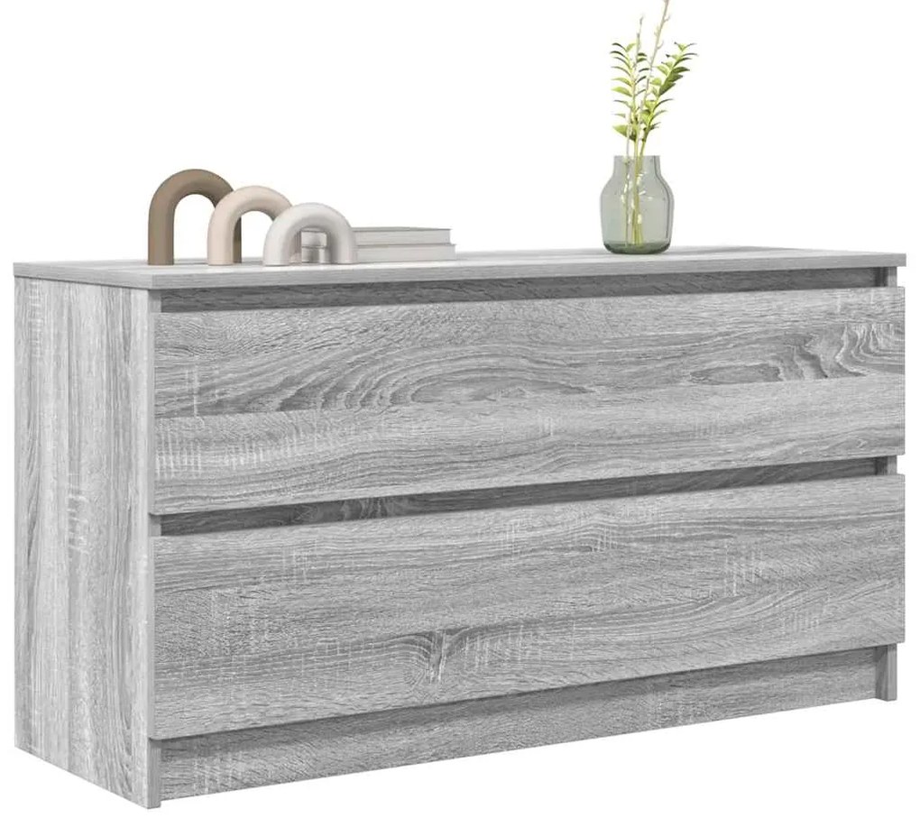 Móvel de TV 100x35x54 cm derivados de madeira cinzento sonoma