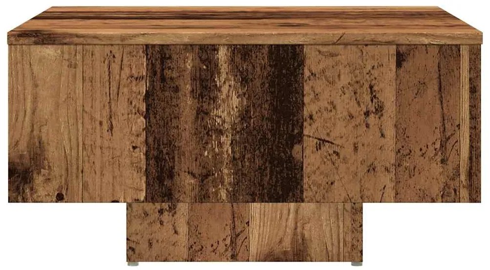 Mesa de centro 60x60x31,5 cm derivados de madeira madeira velha