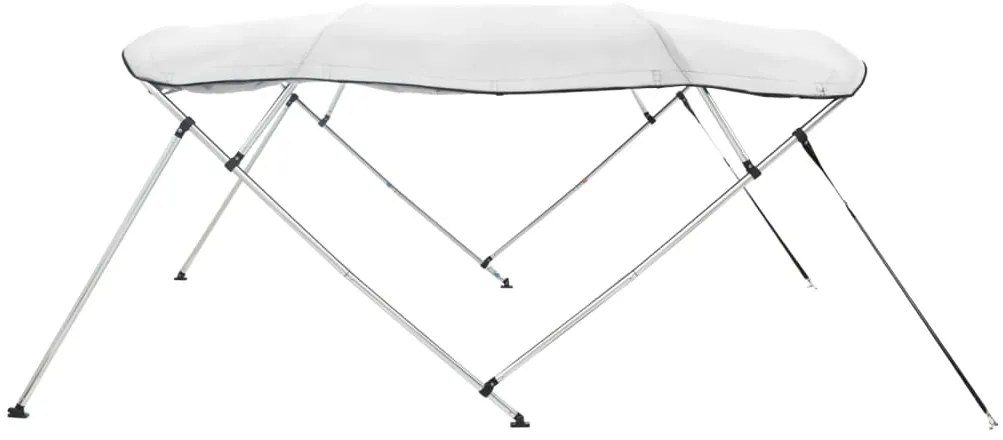 Toldo de 4 arcos Bimini c/ paredes laterais 243x(200-213)x137cm