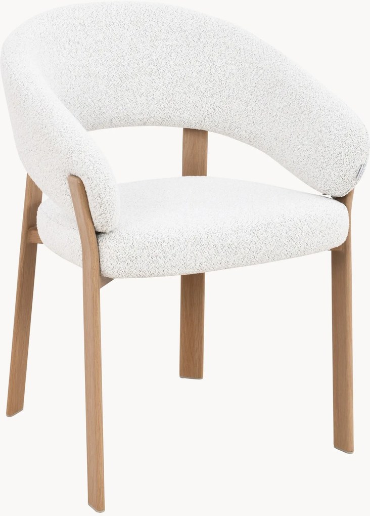 Cadeira de jantar em chenille Colette