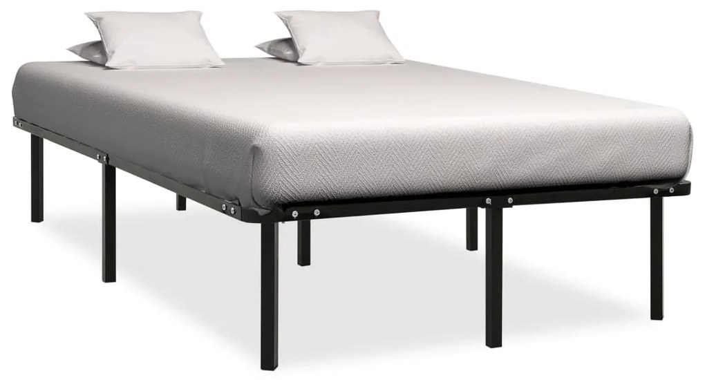 Estrutura de cama 120x200 cm metal preto