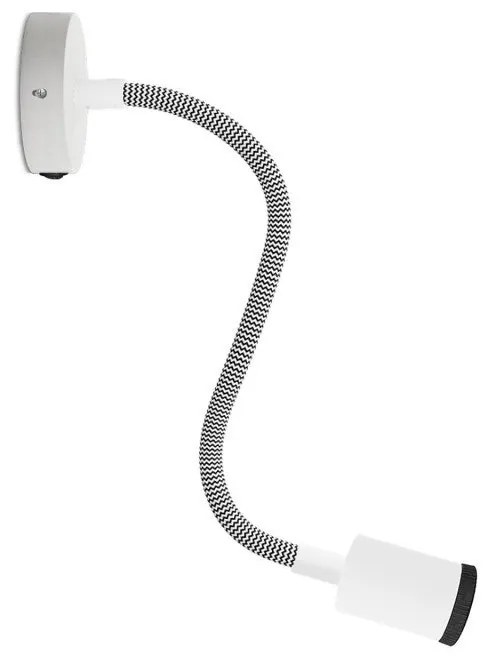 Lampada Fermaluce Flex 30 with mini rose with switch and mini spotlight GU1d0