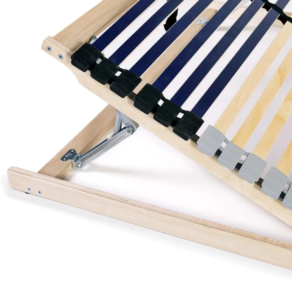 Estrado de ripas com 42 ripas 7 zonas 80x200 cm
