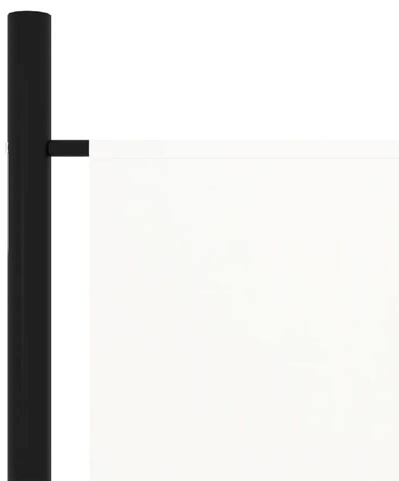 Divisória de quarto com 4 painéis 200x180 cm branco
