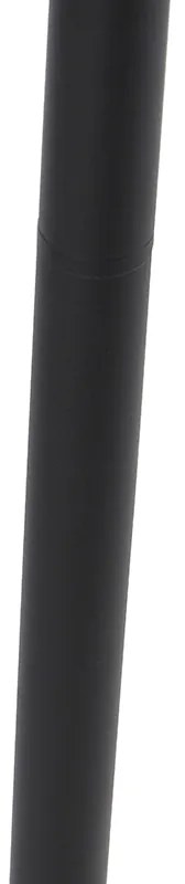 Lanterna de pé exterior preta 120 cm IP44 - Havana