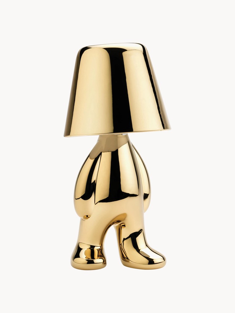 Candeeiro de mesa LED pequeno portátil regulável Golden Brothers Tom