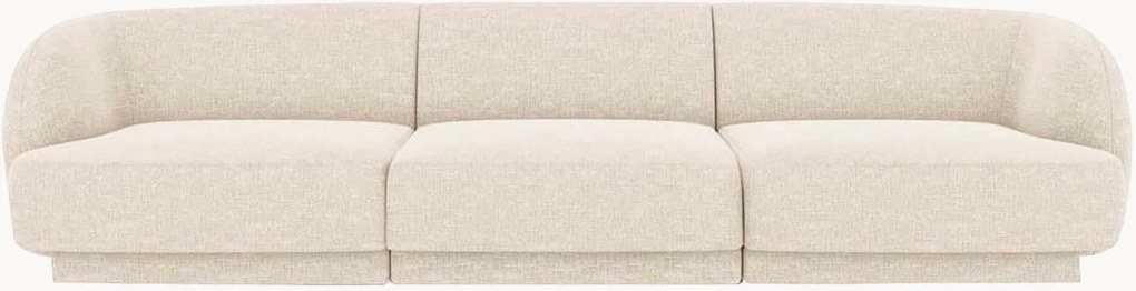 Sofá em chenille Miley (4 lugares), L 255 cm
