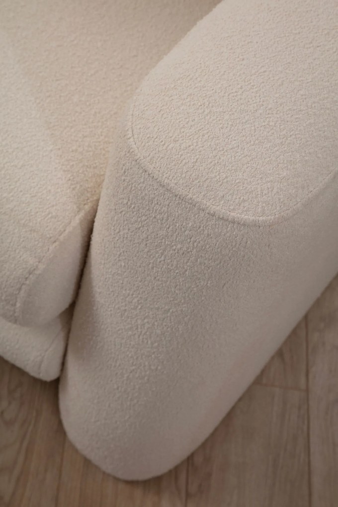 Sofá de Canto Lily – Creme – 290 x 165 cm