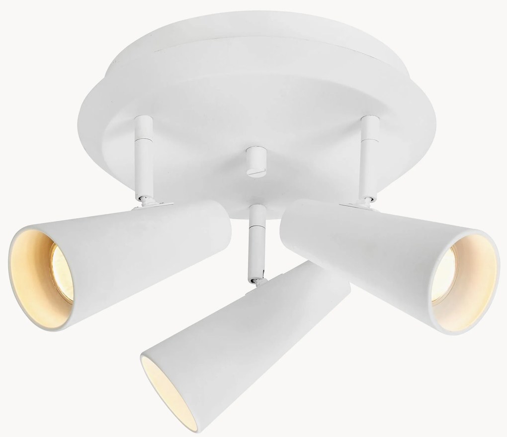 Candeeiro de teto em metal Crest