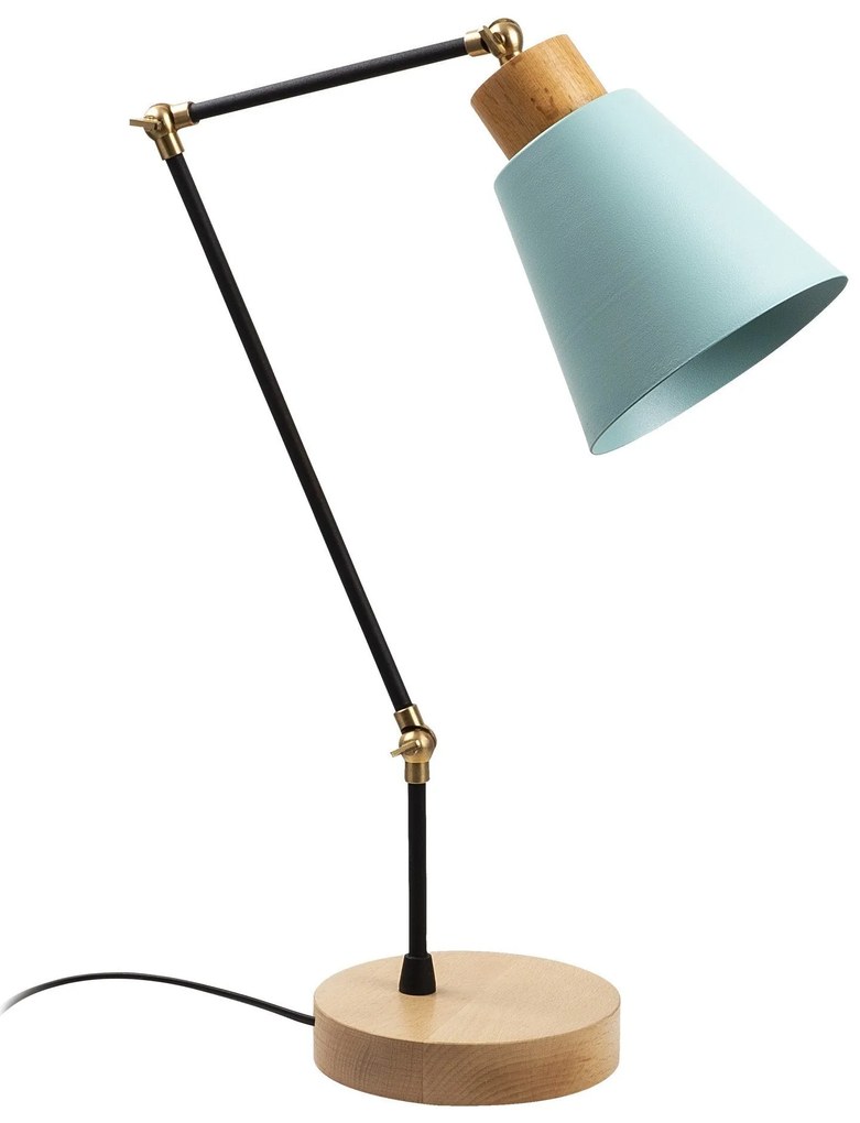 Candeeiro de Mesa Manavgat – Turquesa – 52 cm