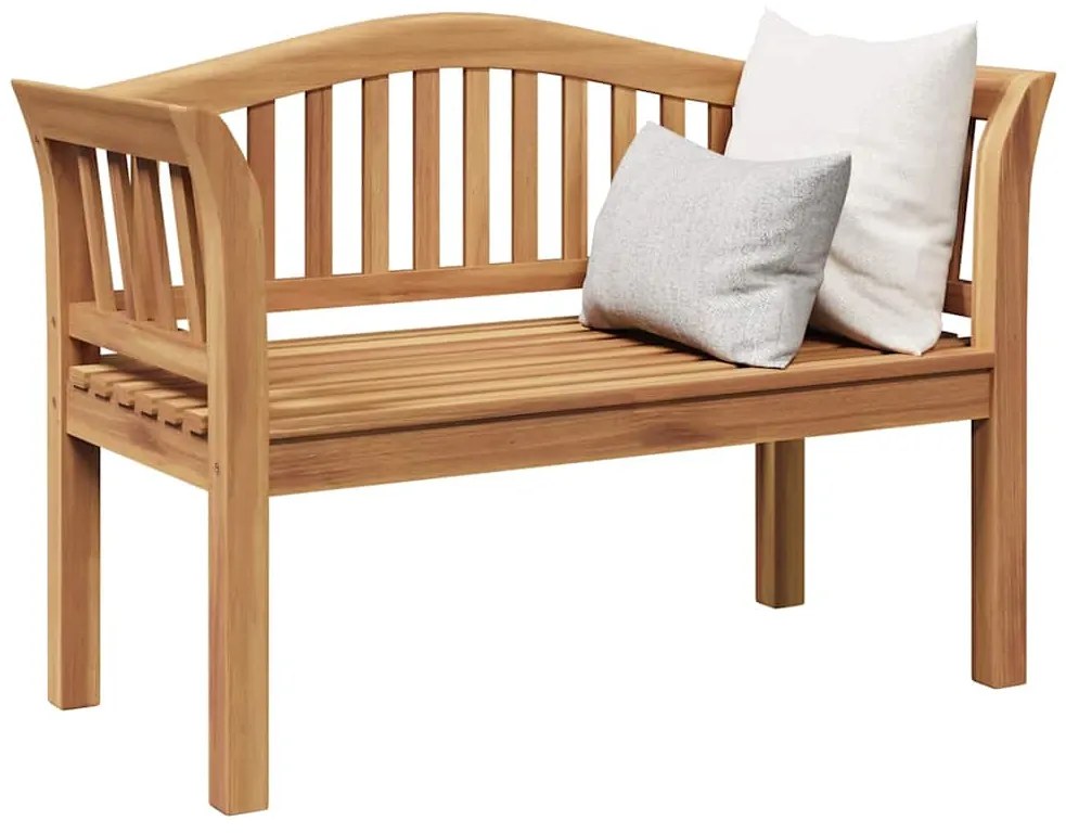 Banco de Jardim 120x53.5x85 cm Madeira Sólida de Teca