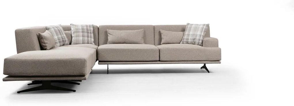 Sofá de Canto Bentley – Bege – 302 x 80 x 302 cm