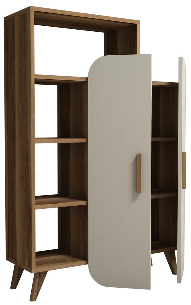 Estante Form – Nogueira Creme – 90 cm x 132 cm