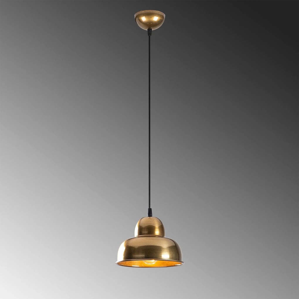 Chandelier Berceste – Dourado – 20 x 20 cm
