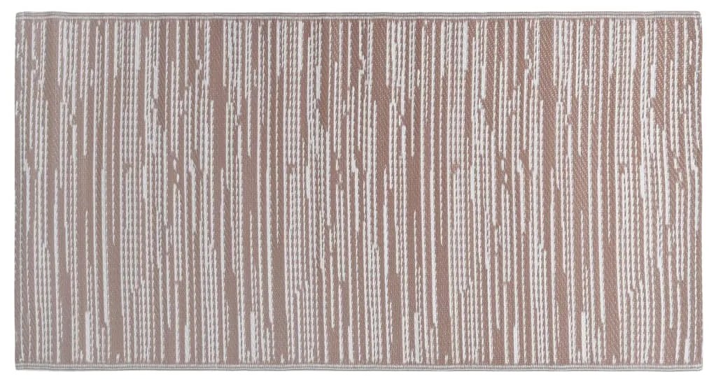 Tapete de exterior 80x150 cm ARAKIL PP castanho