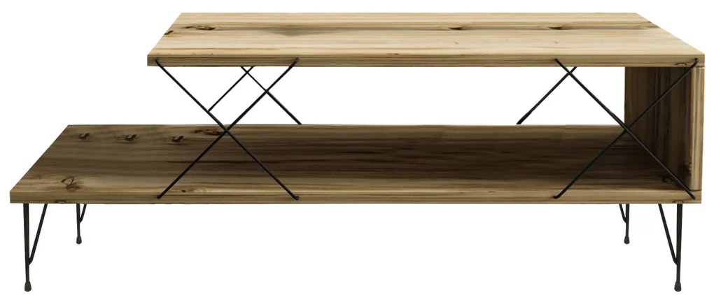 Mesa de Centro Loire – Carvalho – 100 cm x 40 cm x 50 cm