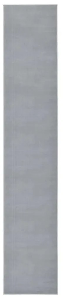 vidaXL Passadeira 60x350 cm polipropileno cinzento
