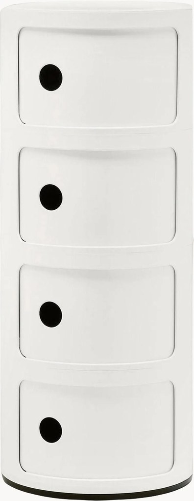 Armário de design Componibili, 4 elementos, Alt 77 cm