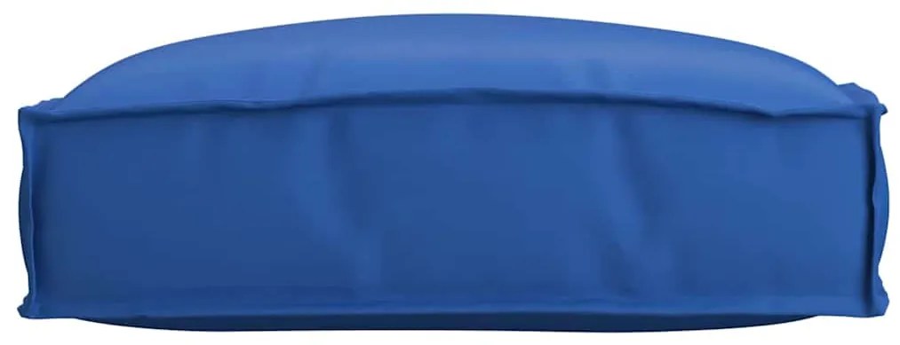 Almofada de Palete para Assento Azul Royal 50x50x12 cm Tecido Oxford