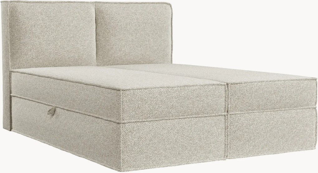 Cama divã artesanal com arrumação Bergen, H3
