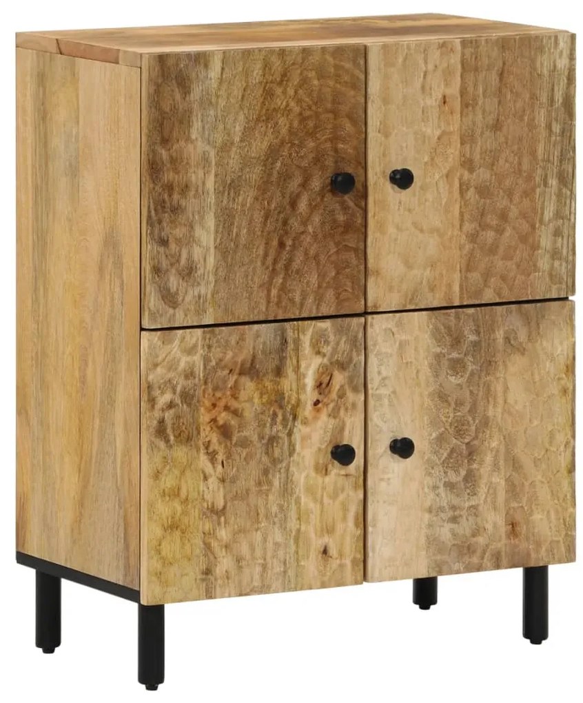 vidaXL Móvel de apoio 60x33x75 cm madeira de mangueira maciça