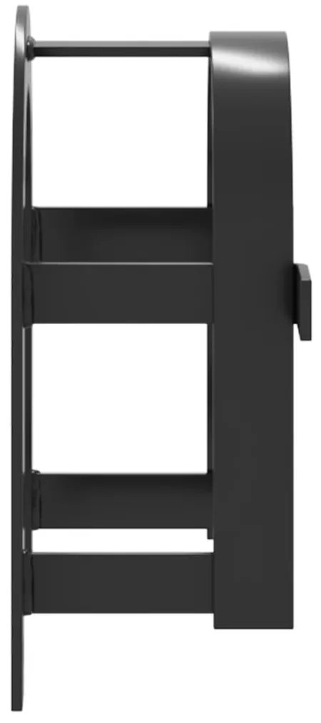 Suporte para brida de parede ferro preto