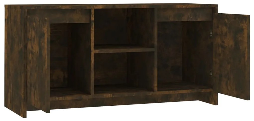 Móvel de TV 102x37,5x52,5 cm derivados madeira carvalho fumado