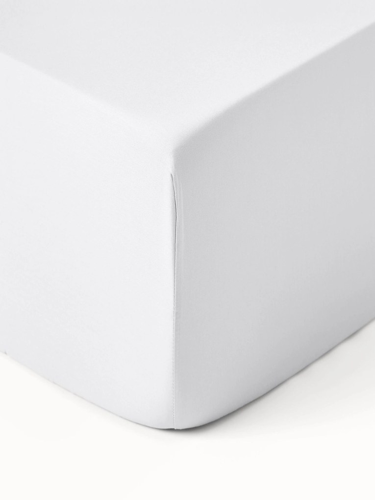 Lençol com elástico em cetim de algodão para boxspring Comfort
