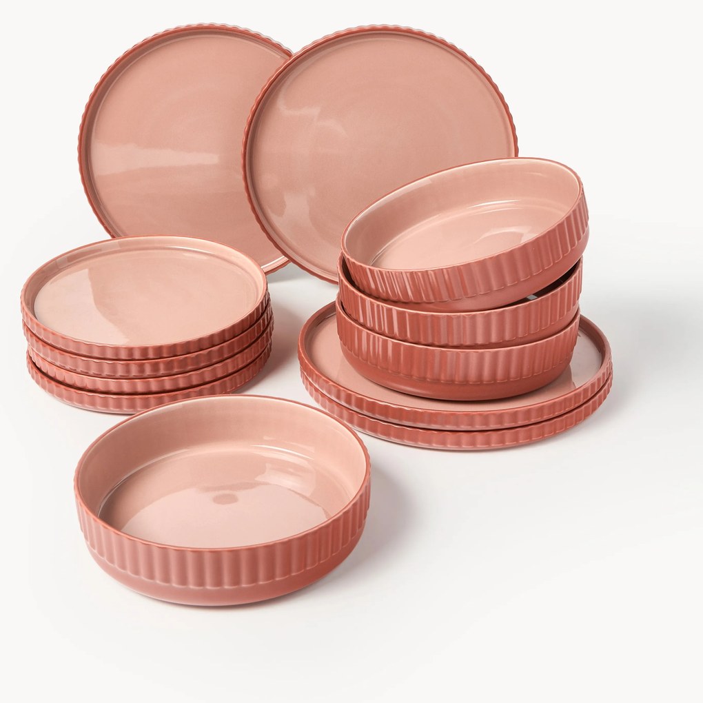Conjunto de loiça Napari, 4 pessoas, conjunto de 12