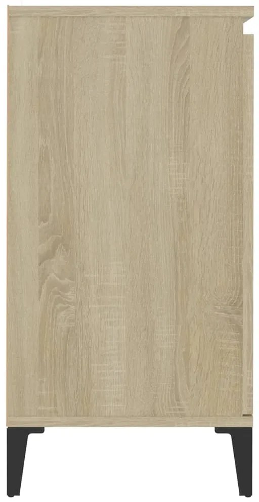 Aparador 60x35x70 cm derivados de madeira cor carvalho sonoma