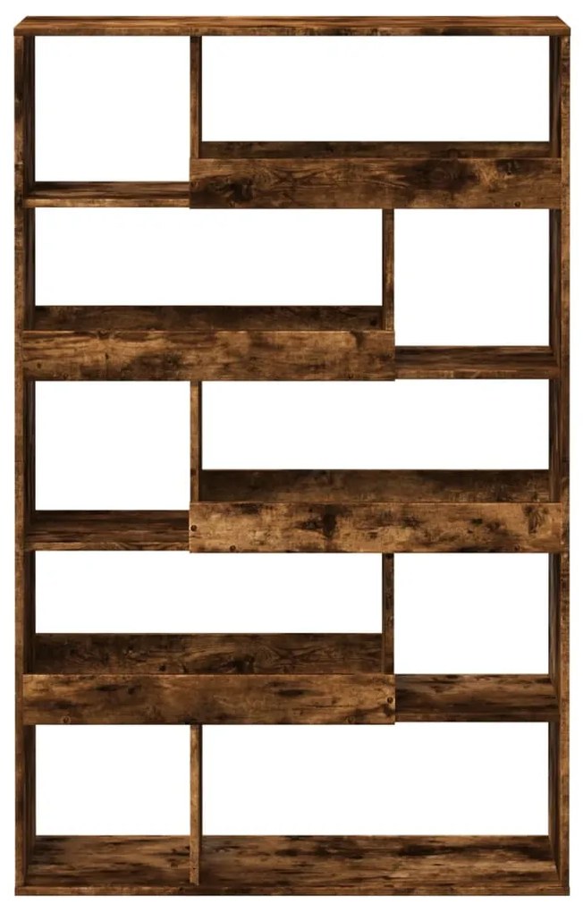 Estante 100x33x156,5 cm derivados de madeira carvalho fumado