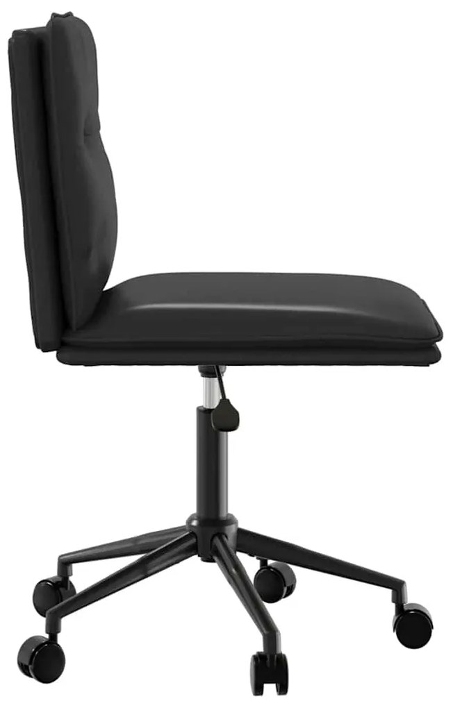 Cadeiras de jantar 2 pcs couro artificial preto