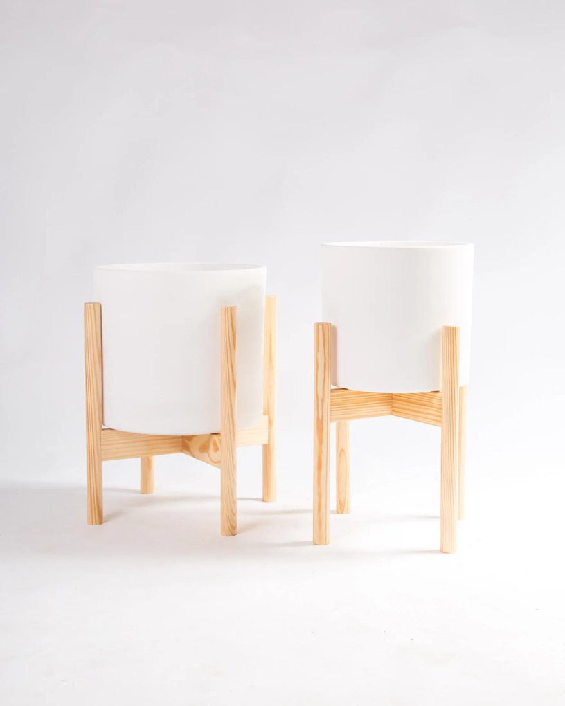 Suporte para Vaso em Madeira - XXL