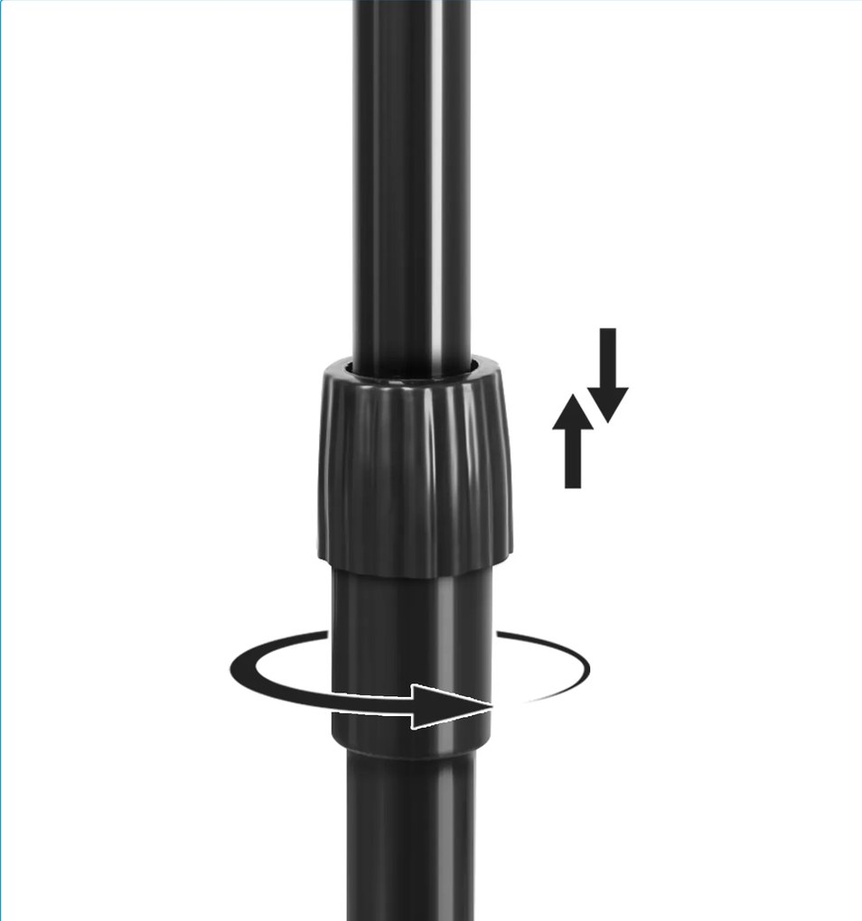 Rede de badminton de 4 m com Saco de transporte preta e amarela