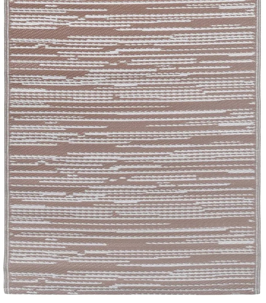 Tapete de exterior 80x150 cm ARAKIL PP castanho