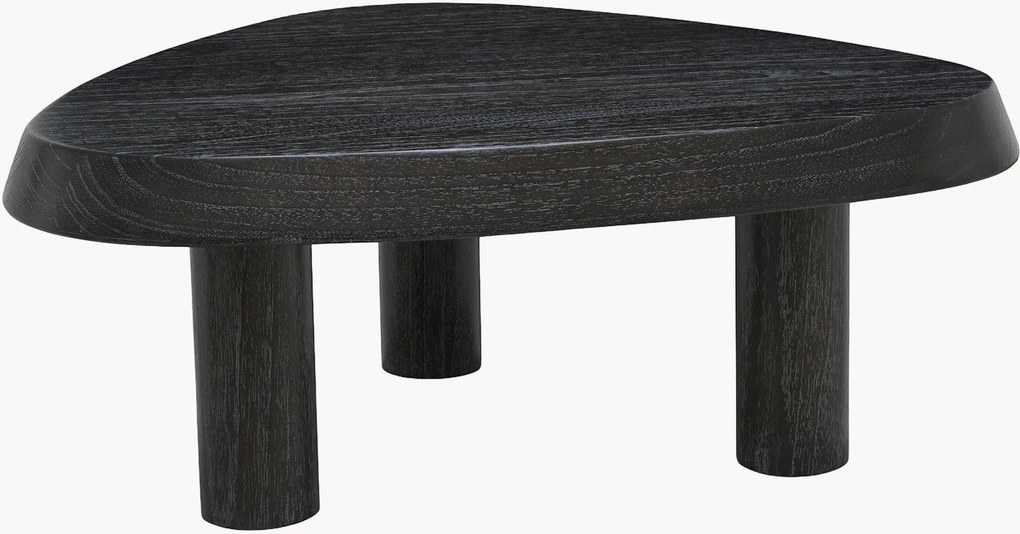 Mesa de centro orgânica em madeira de mindi Briël
